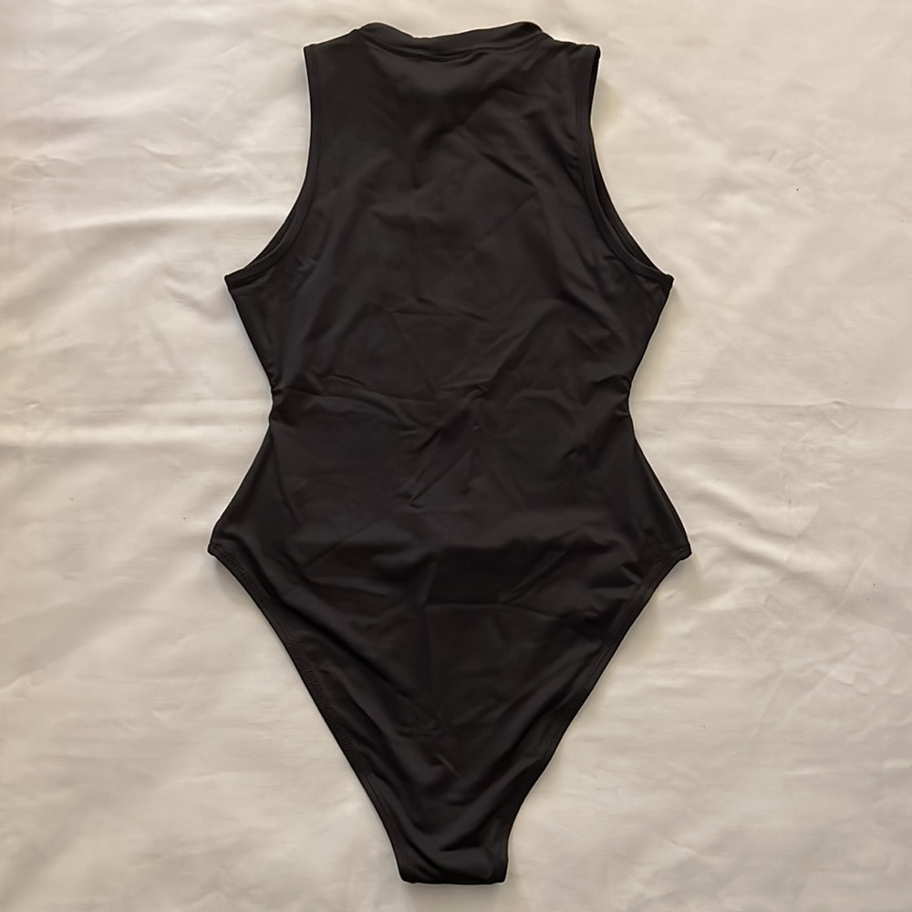 SKIMS SWIM ZIP FRONT SLEEVELESS ONE PIECE - Picture 3 of 3